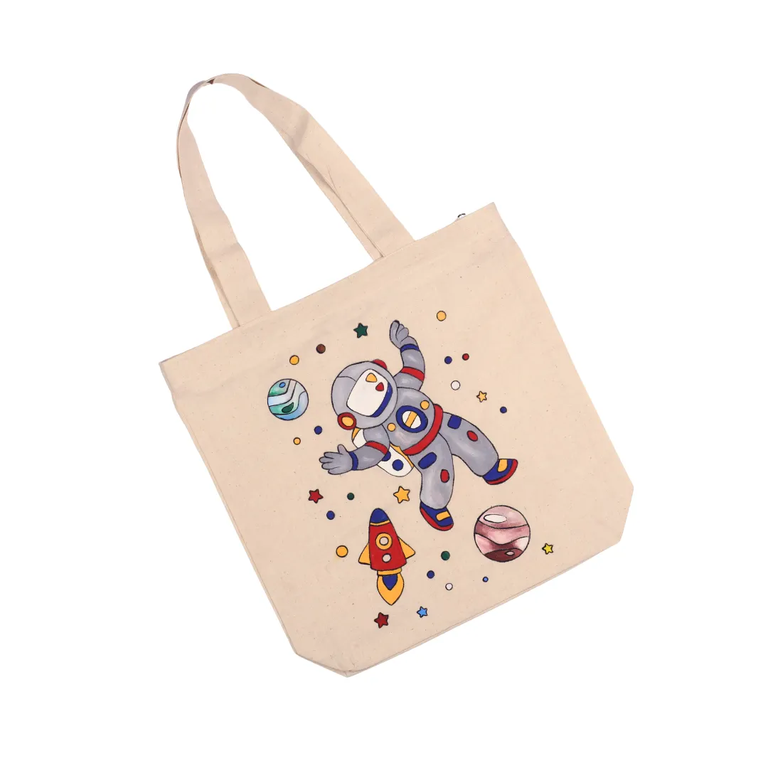 Canvas Tote Bag - Astronaut