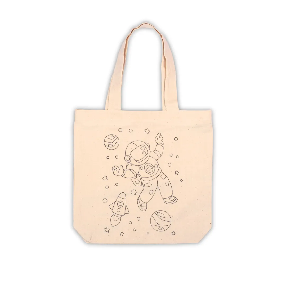 Canvas Tote Bag - Astronaut