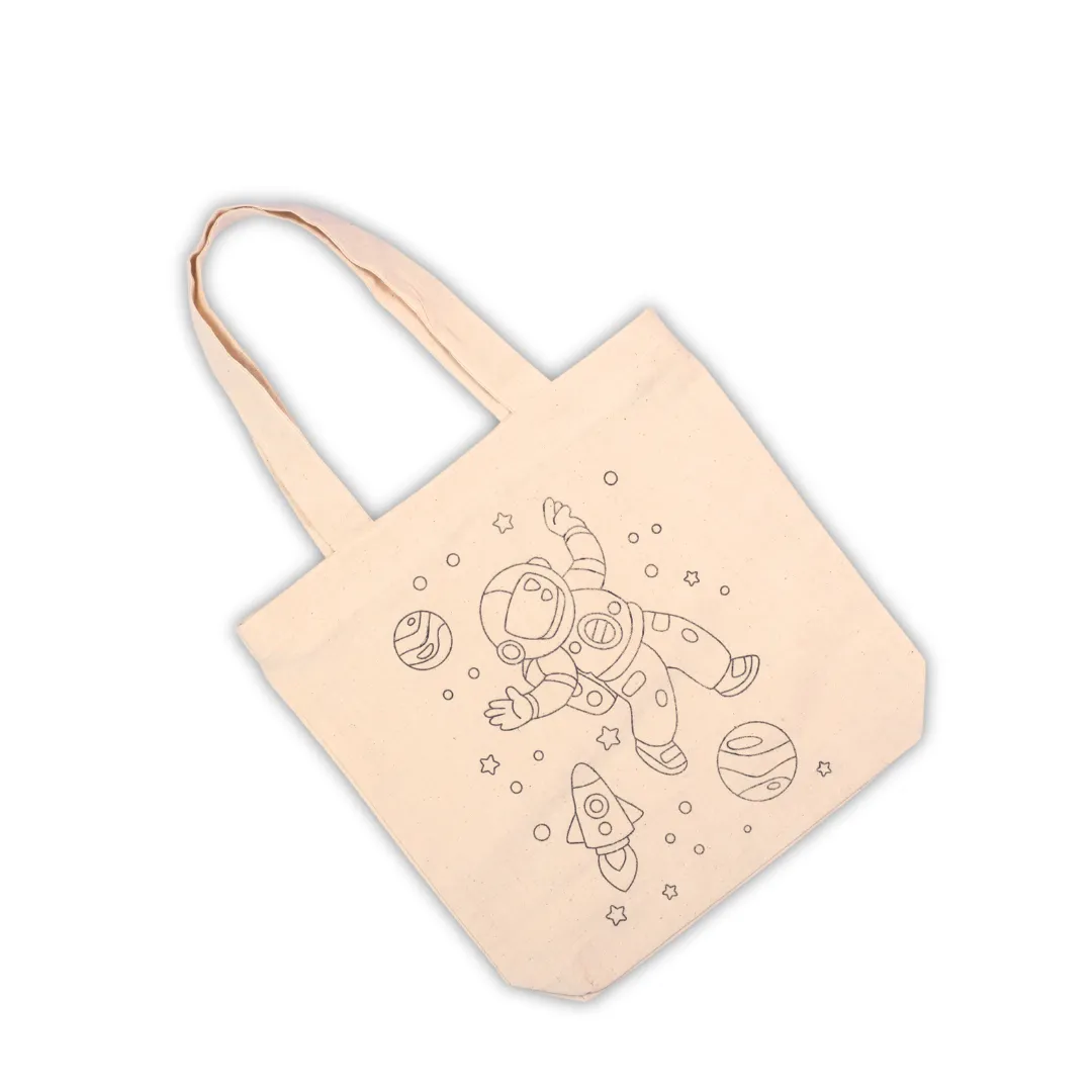 Canvas Tote Bag - Astronaut