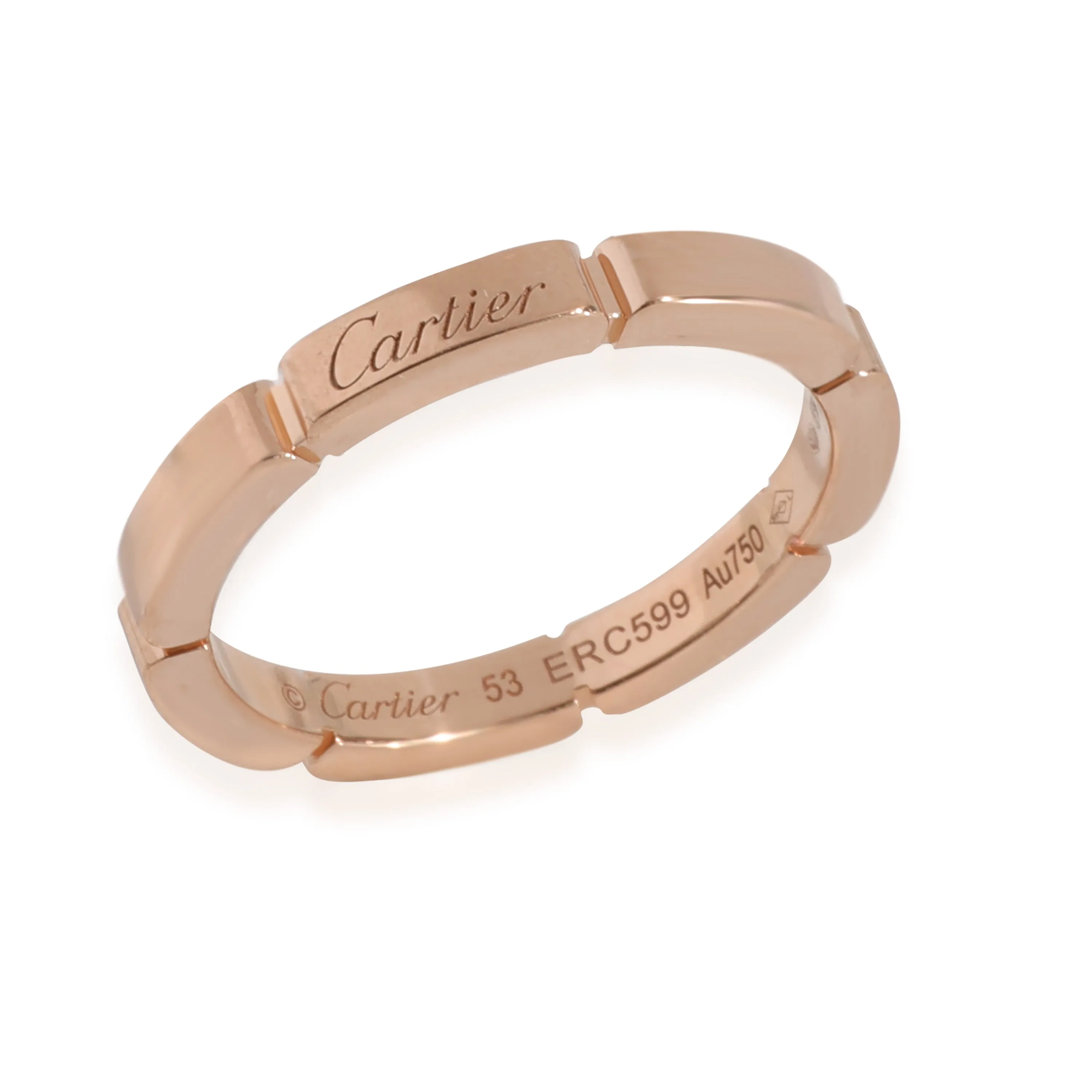 Cartier Maillon Panthere Wedding Band in 18k Rose Gold