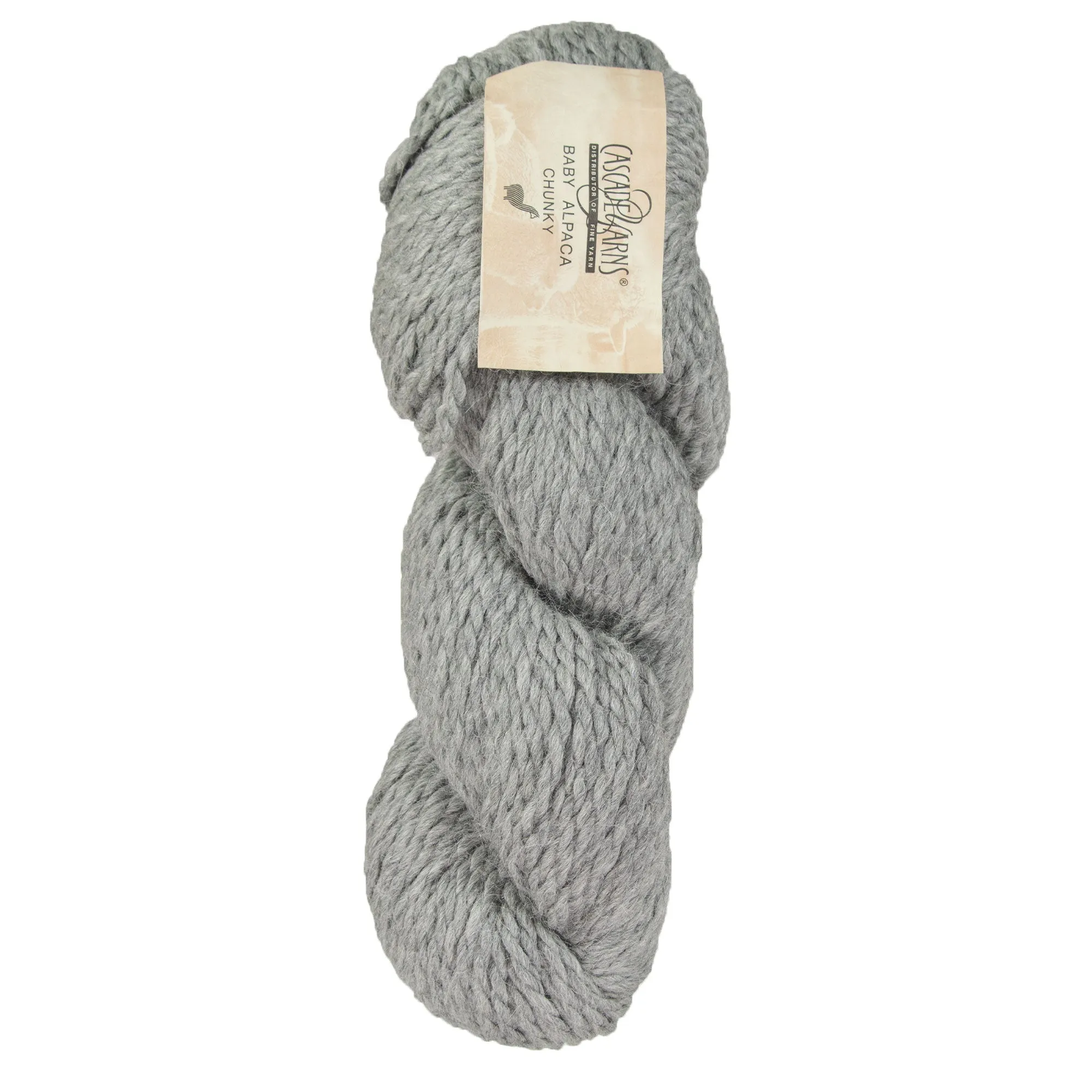 Cascade Yarns Baby Alpaca Chunky Yarn - 554 Koala Bear