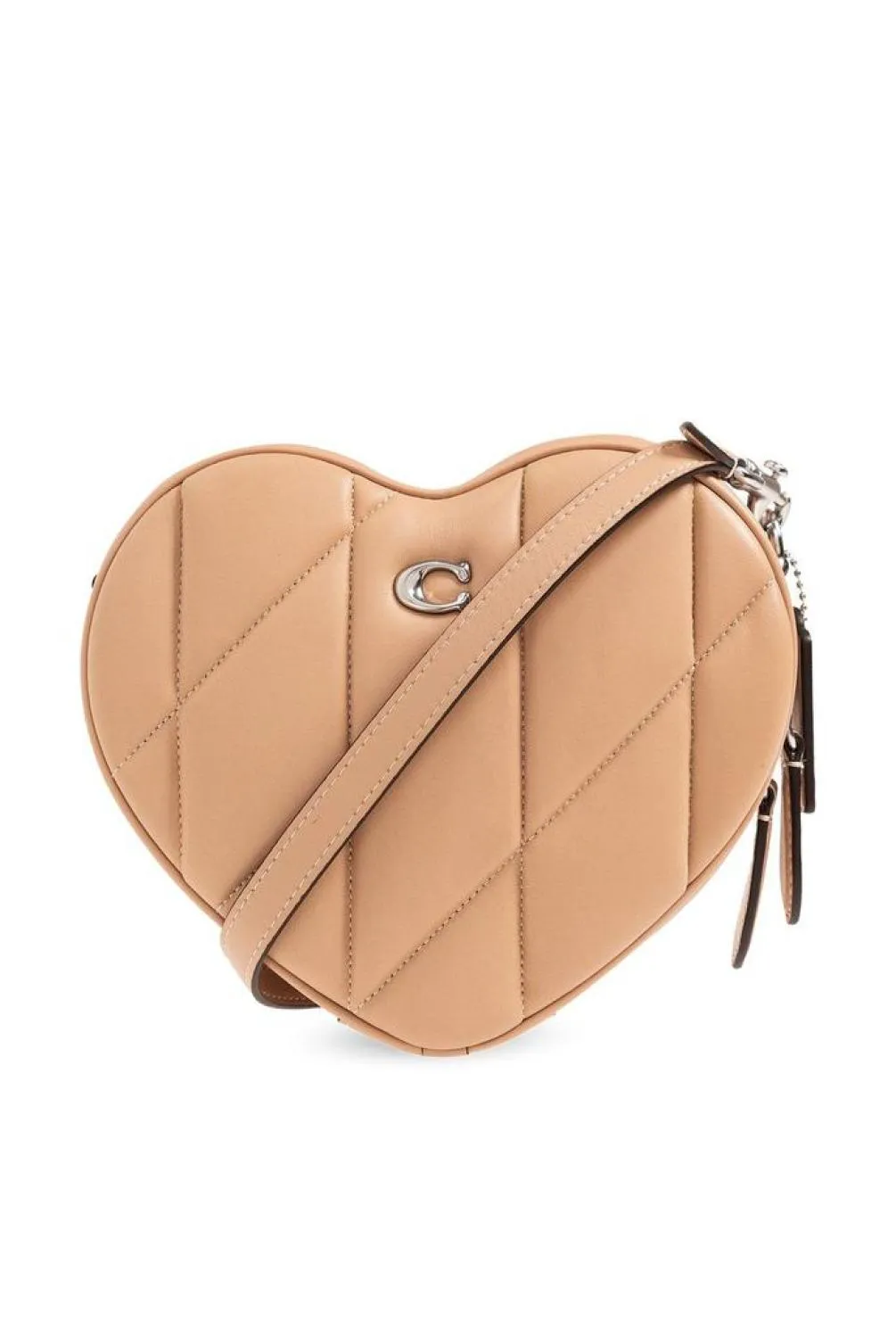 Coach Heart Logo Plaque Small Crossbody Bag