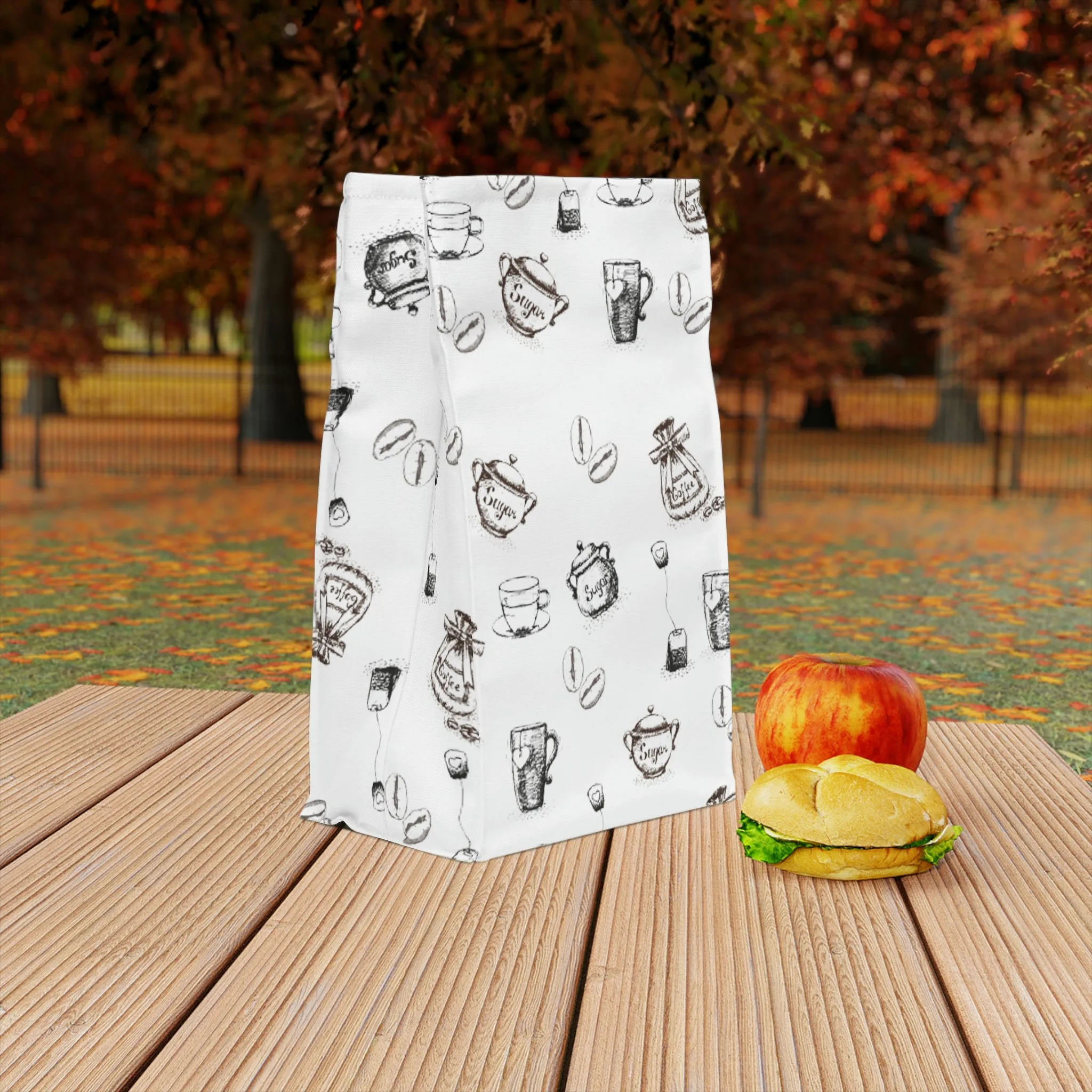 coffee and tea Polyester Lunch Bag