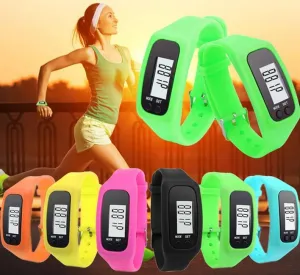 Colored silica gel multi-function pedometer