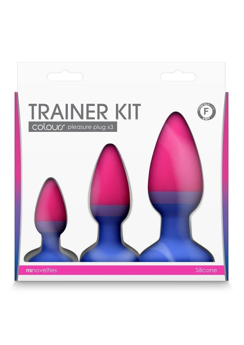 Colours Trainer Silicone Anal Plug Kit