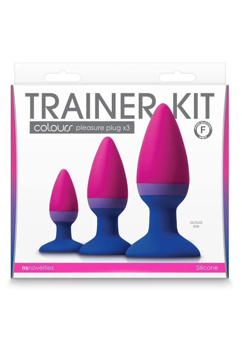 Colours Trainer Silicone Anal Plug Kit