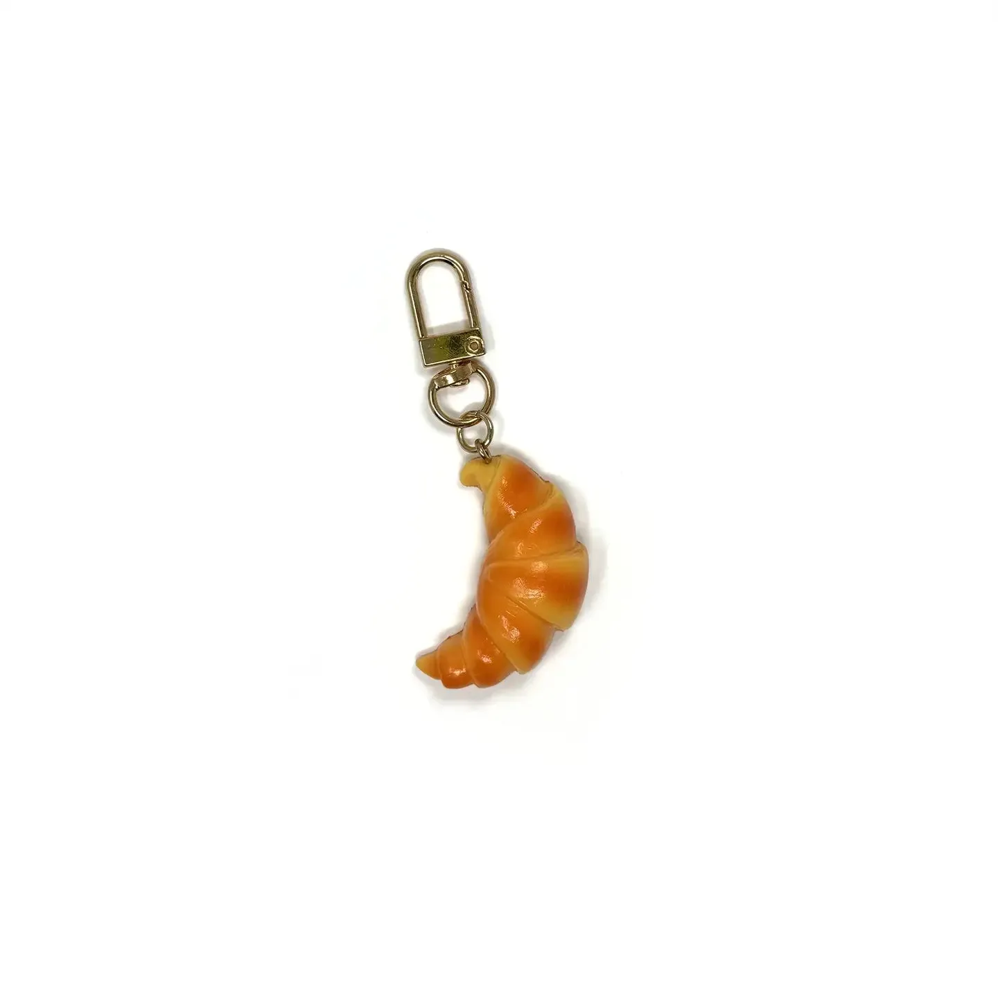 Croissant Key Chain