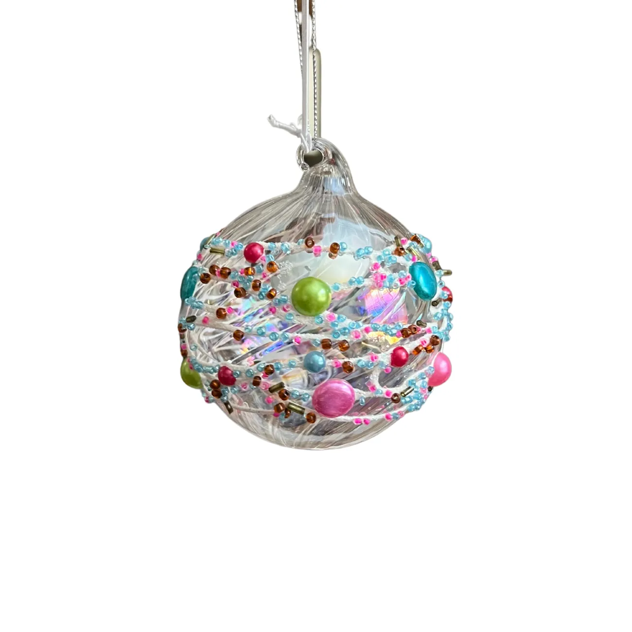 Cupcake Glass Ornaments