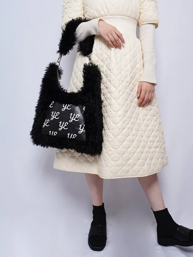 Cute Chain Shoulder Square Toto Fur Bag