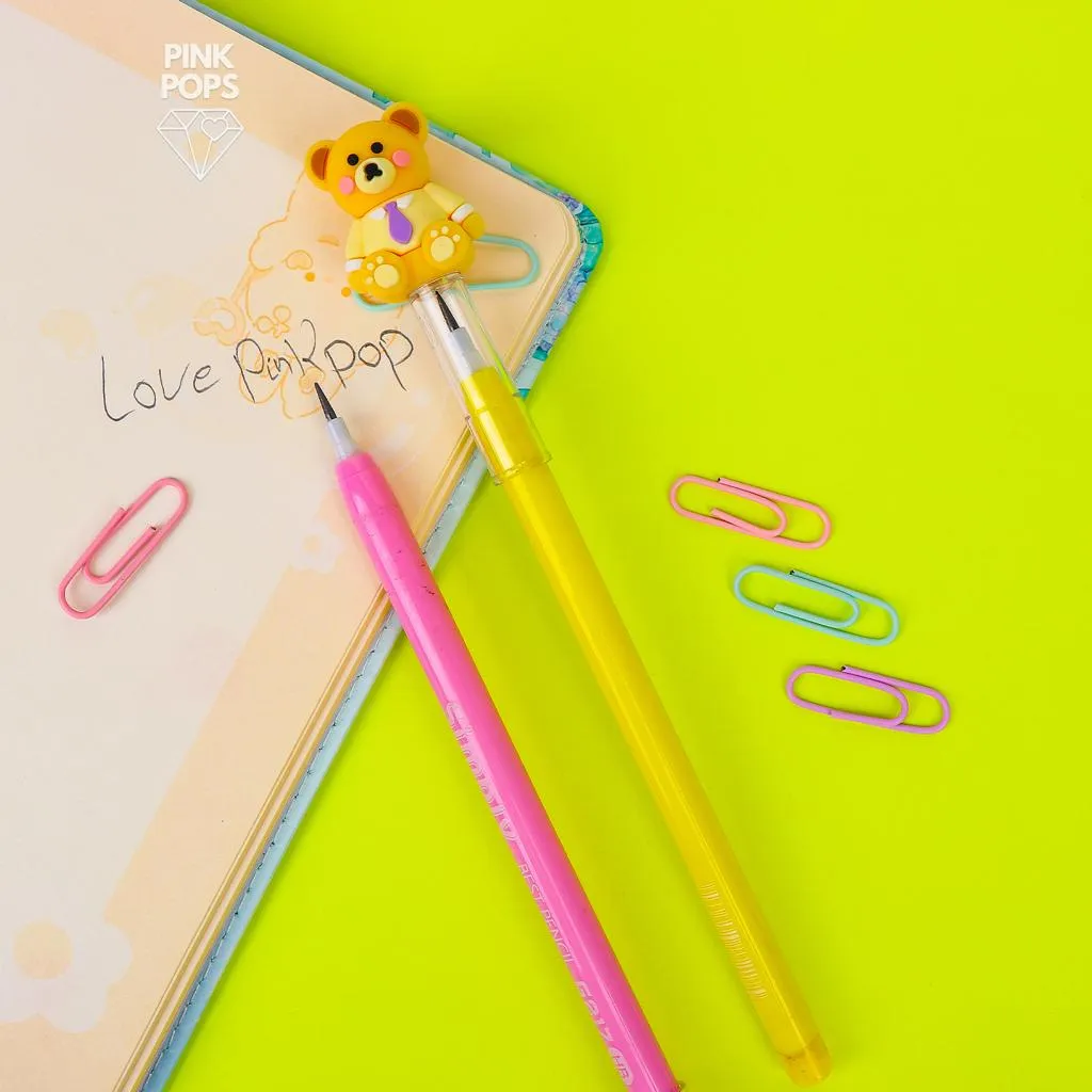 Cute Teddy Bear Pencils