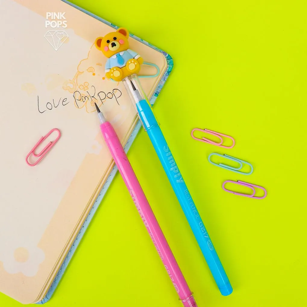 Cute Teddy Bear Pencils