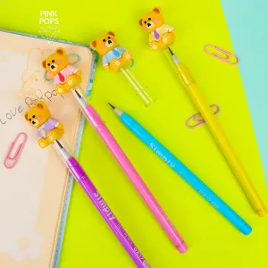 Cute Teddy Bear Pencils