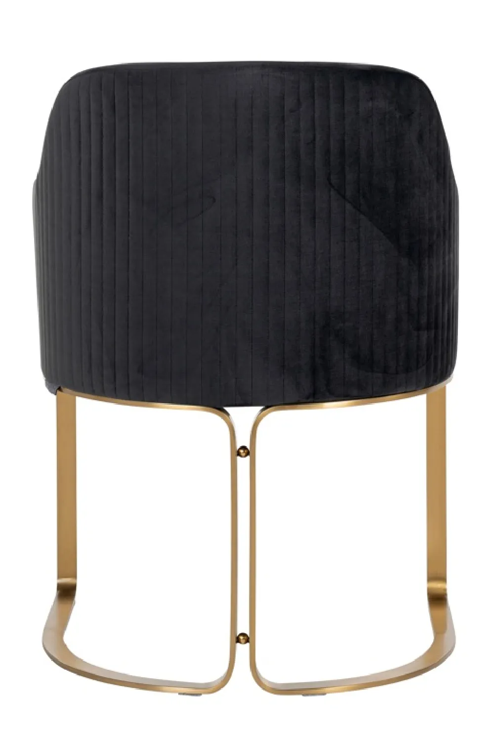 Dark Gray Velvet Armchair | OROA Hadley