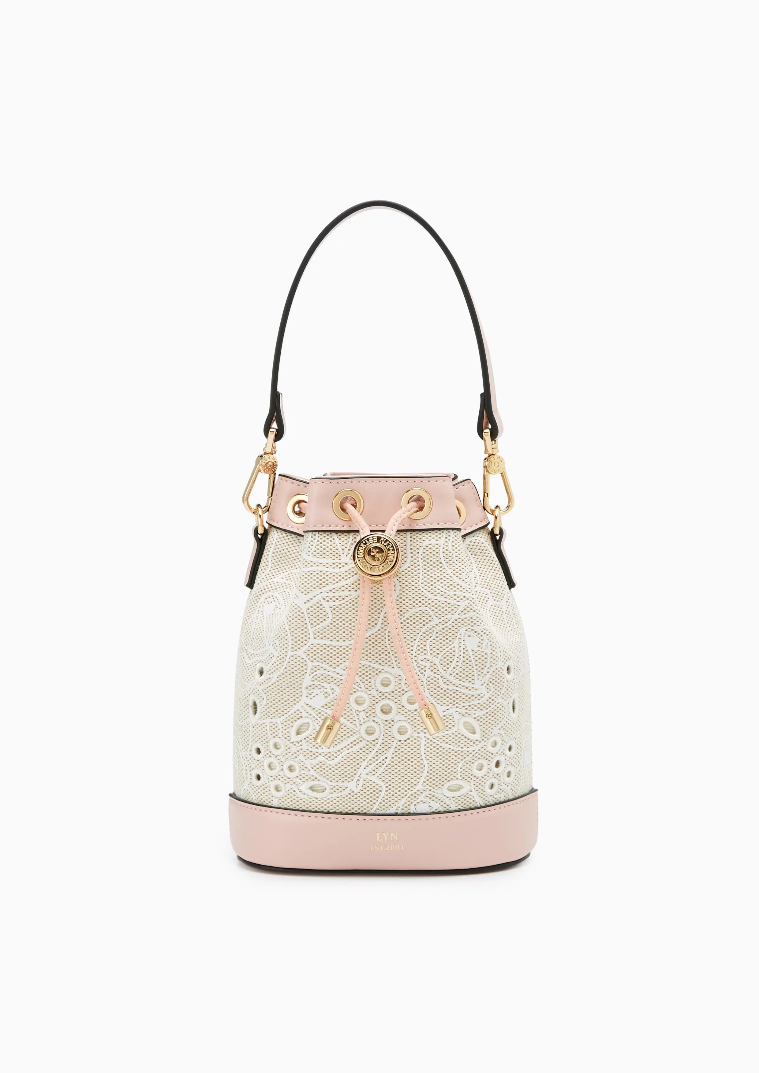 Delora Bucket Bag Pink