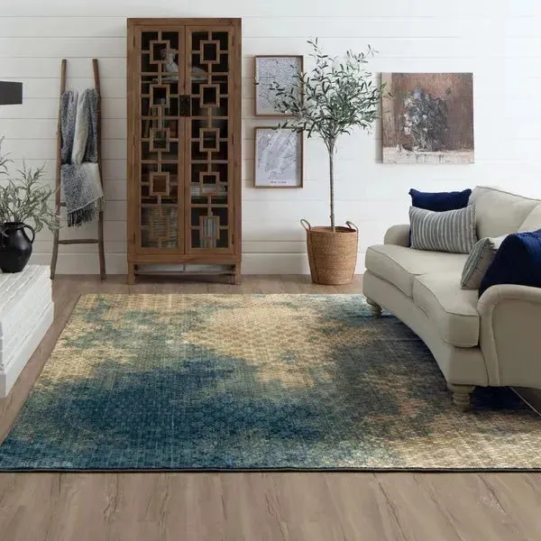 Elements 91213 60110 Mesmerize Aqua Rug