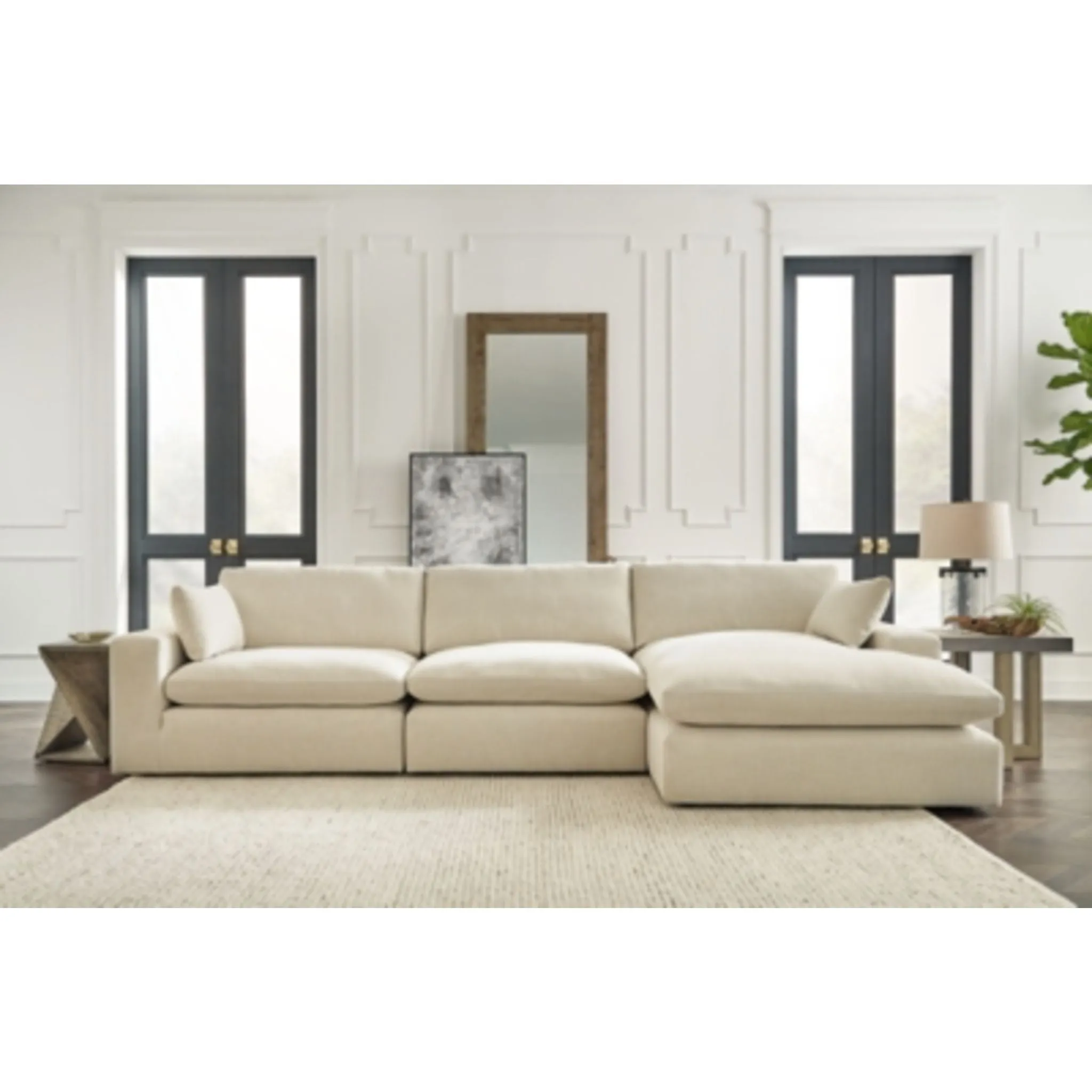 Elyza 3 Piece Modular Sectional with Chaise