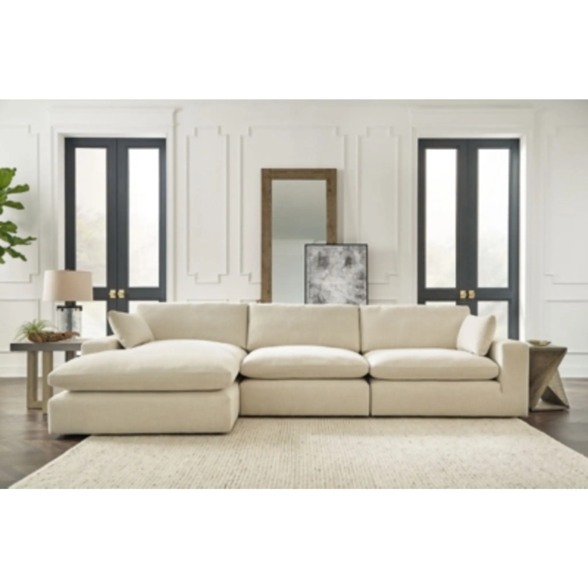 Elyza 3 Piece Modular Sectional with Chaise