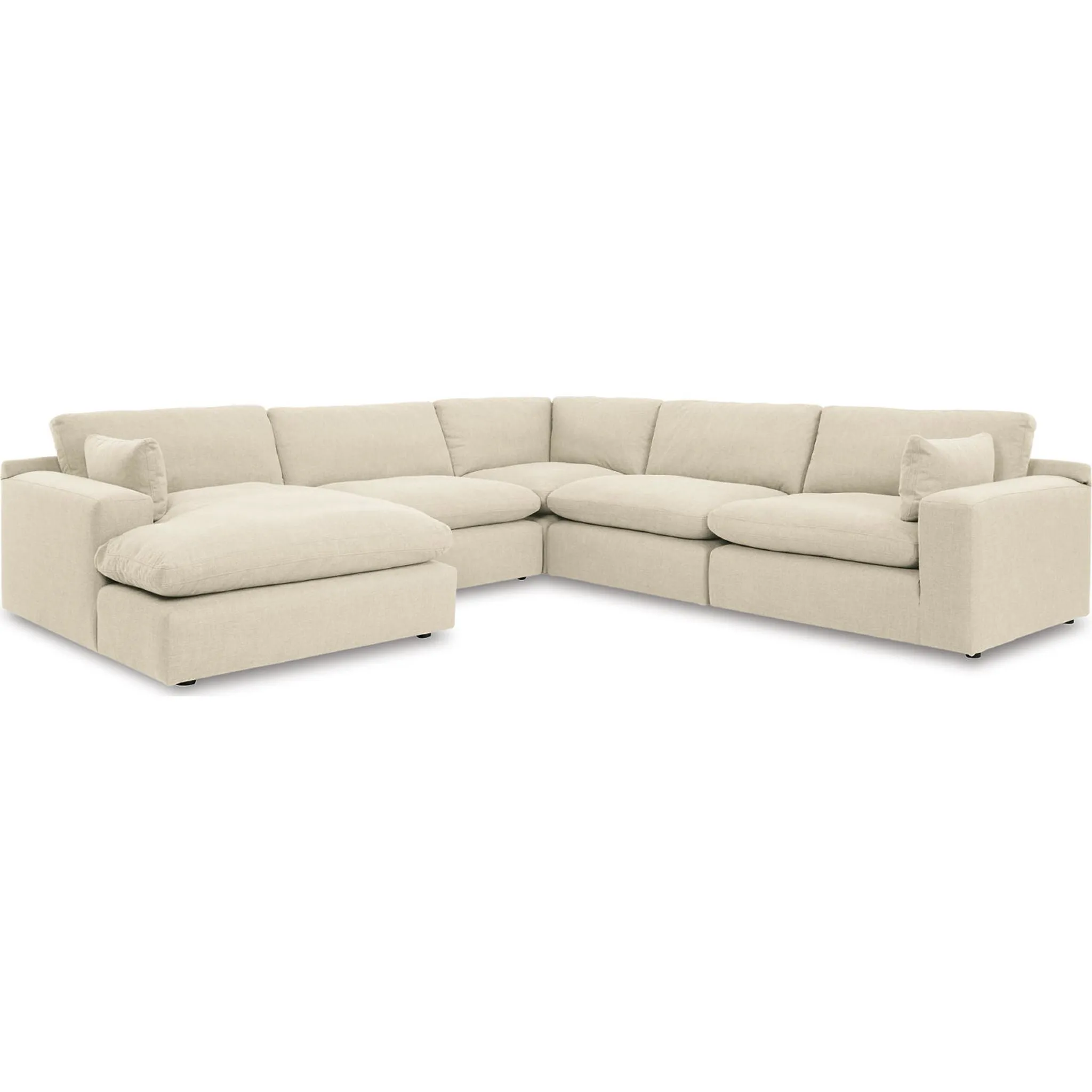 Elyza 5 Piece Modular Sectional with Chaise