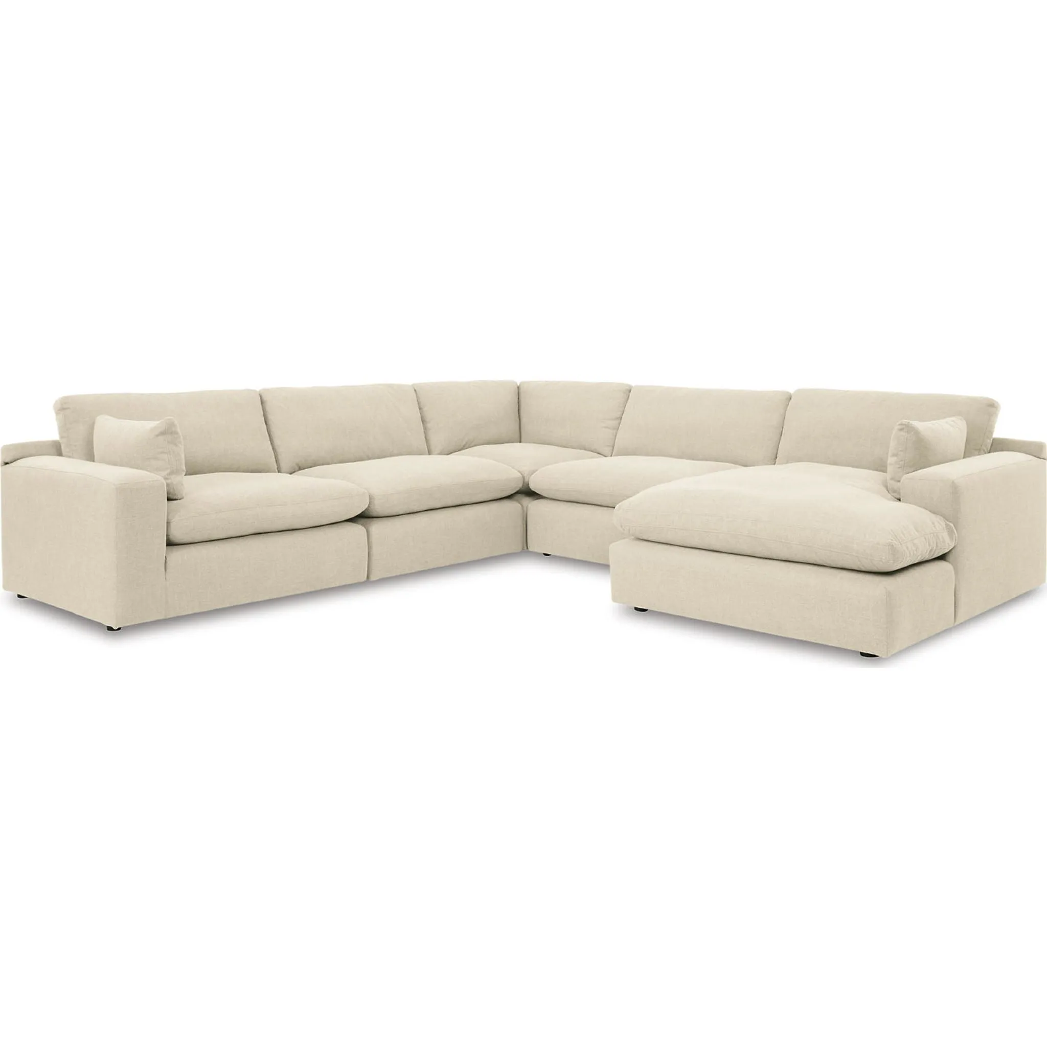 Elyza 5 Piece Modular Sectional with Chaise