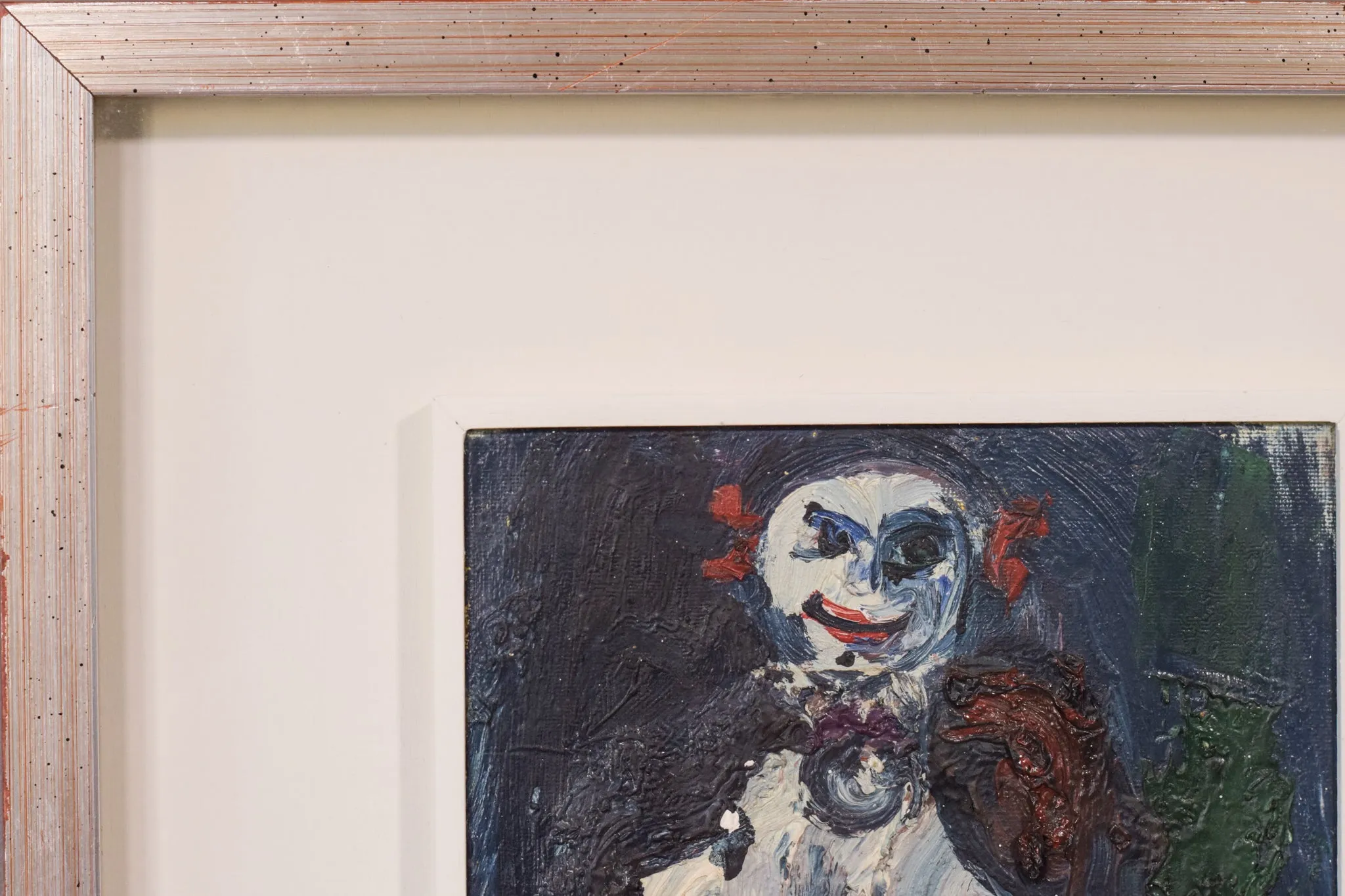 Expressionist - Oil Painting of a Clown