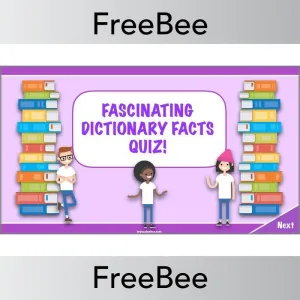 Fascinating Dictionary Facts Quiz