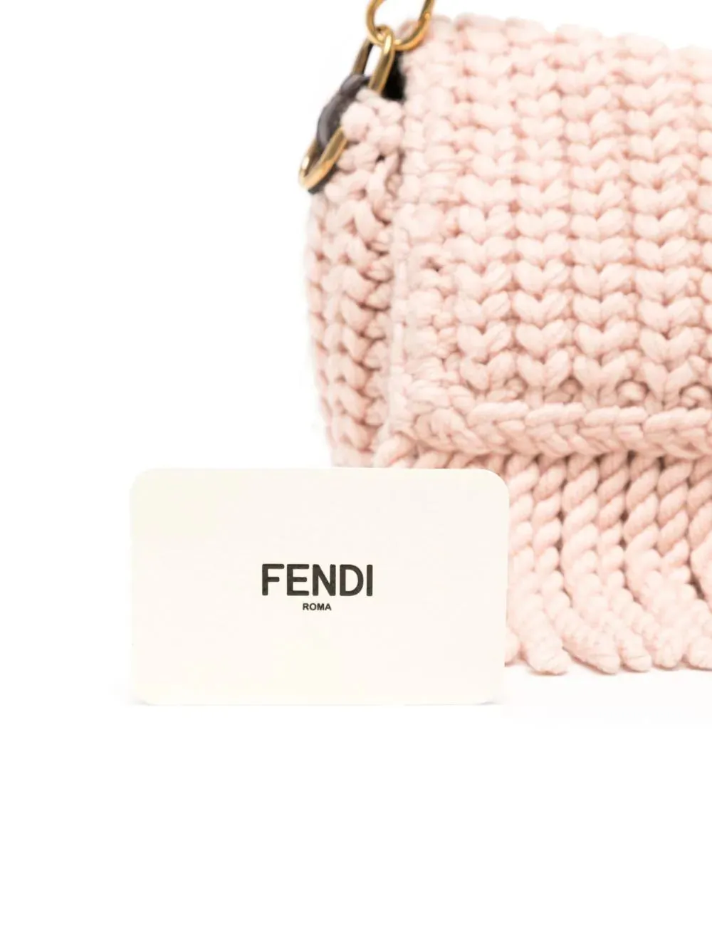 Fendi Knit Baguette Bag