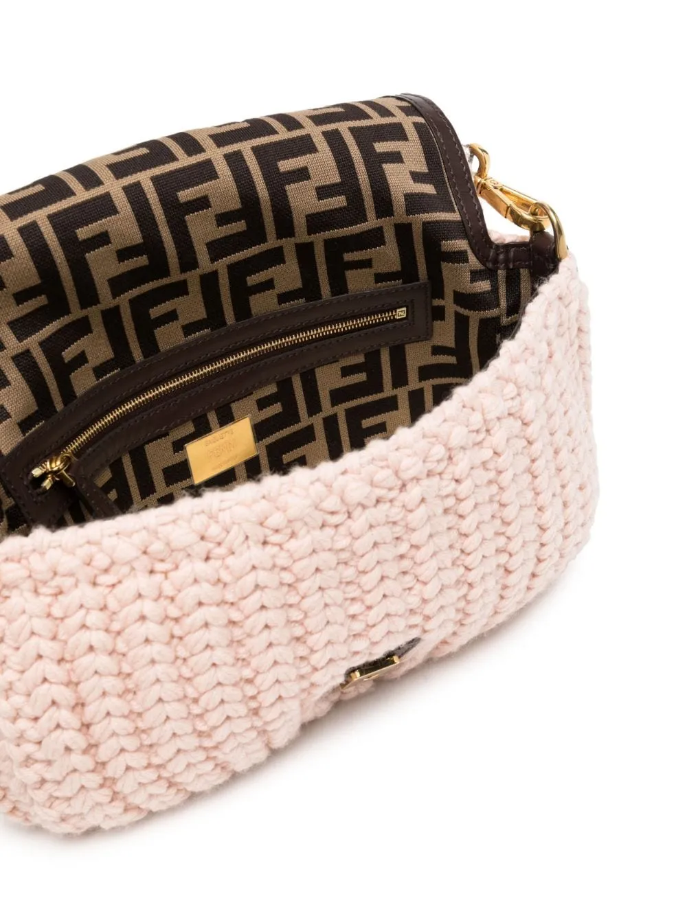 Fendi Knit Baguette Bag