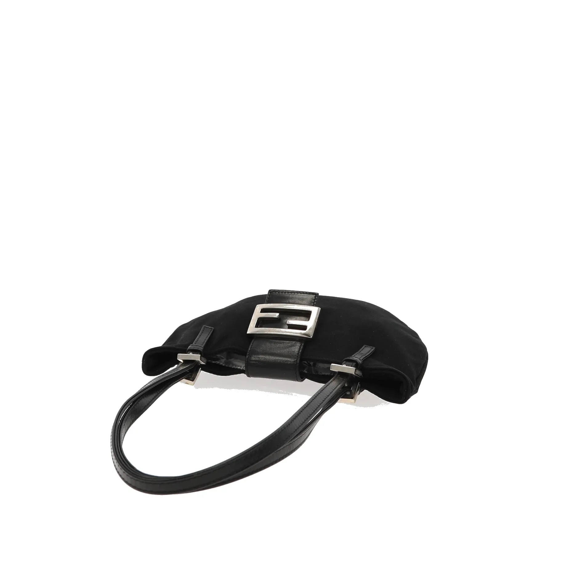 FENDI Shoulder Bag in Black Fabric