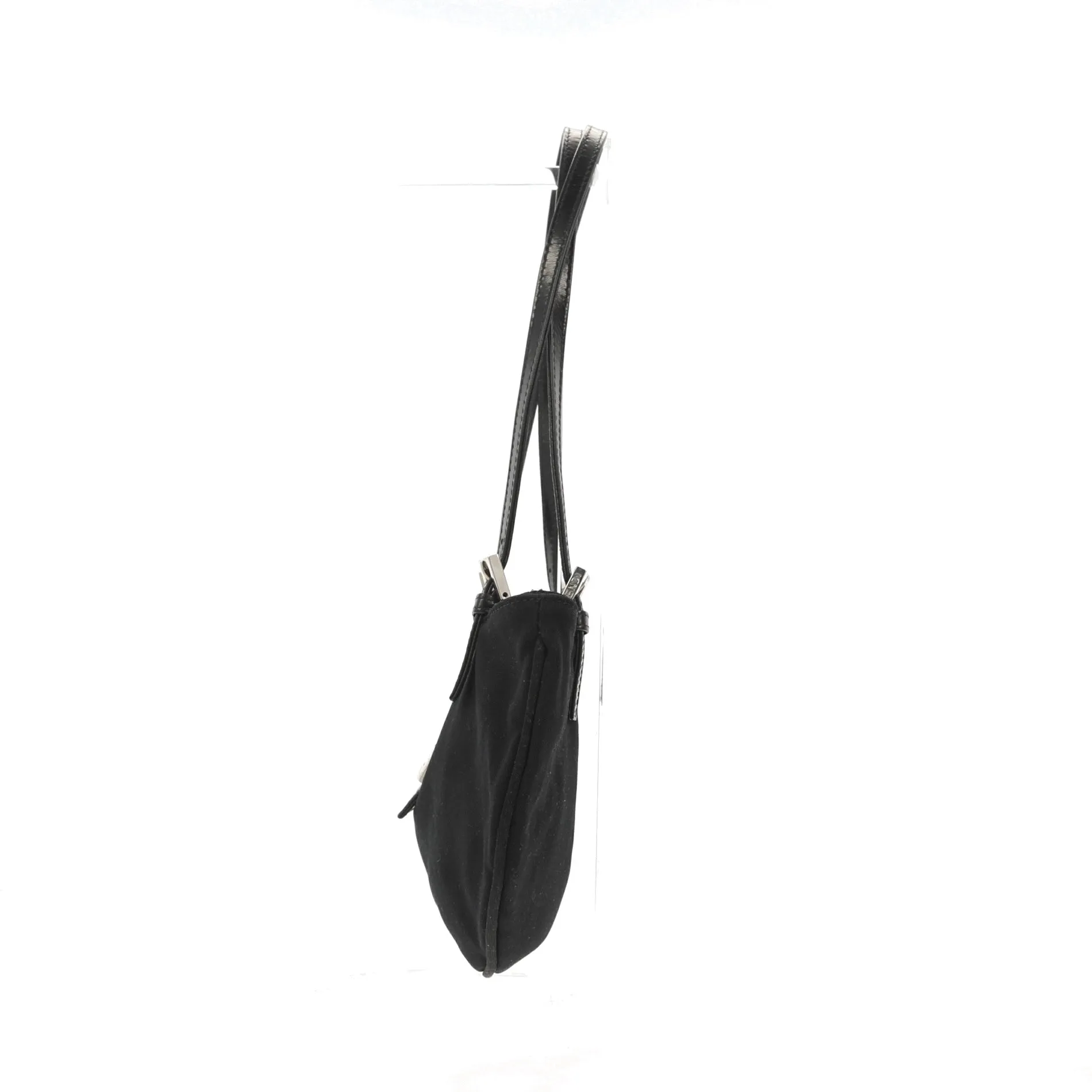 FENDI Shoulder Bag in Black Fabric