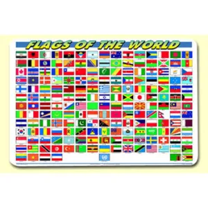 Flags of the World Placemat