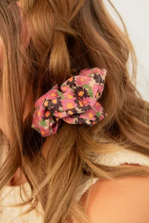 Frightful Floral Oversized Scrunchie