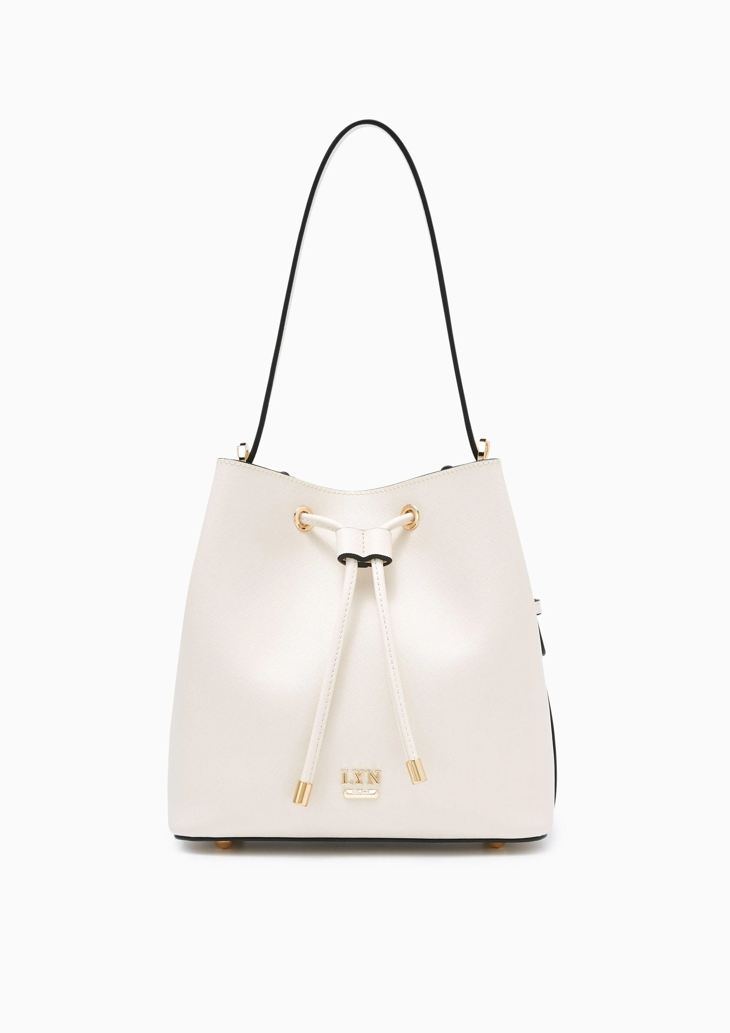 Gareth II Bucket Bag Beige