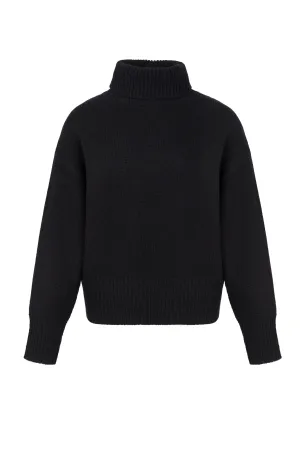 GDS Thistle Wool Knit Jumper | Black