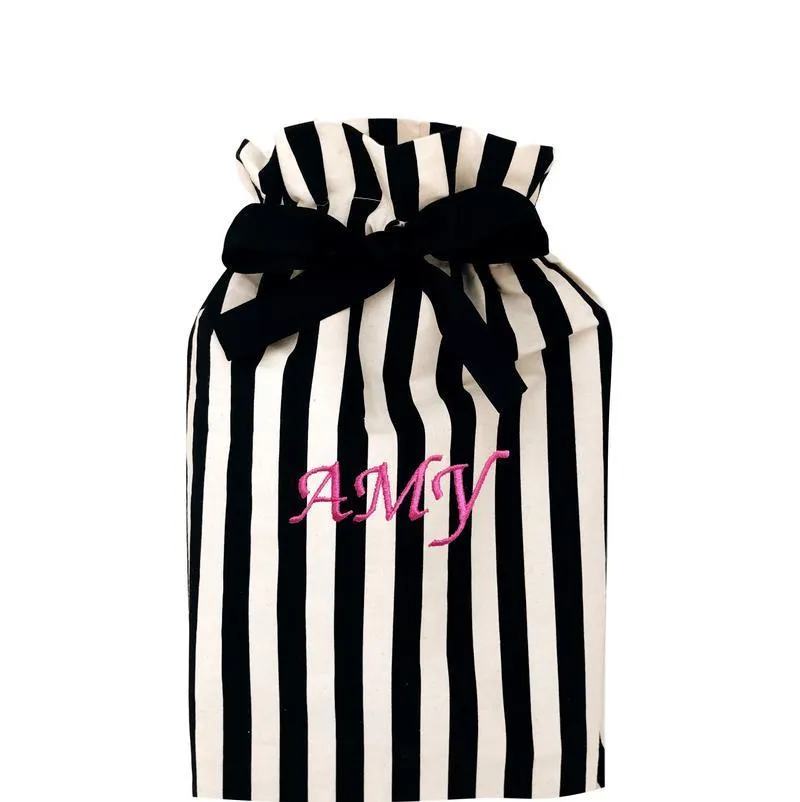 Gift Bag Striped Medium