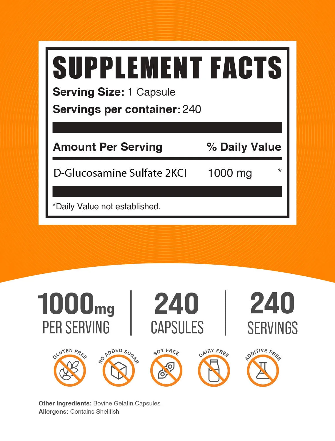 Glucosamine Sulfate Capsules