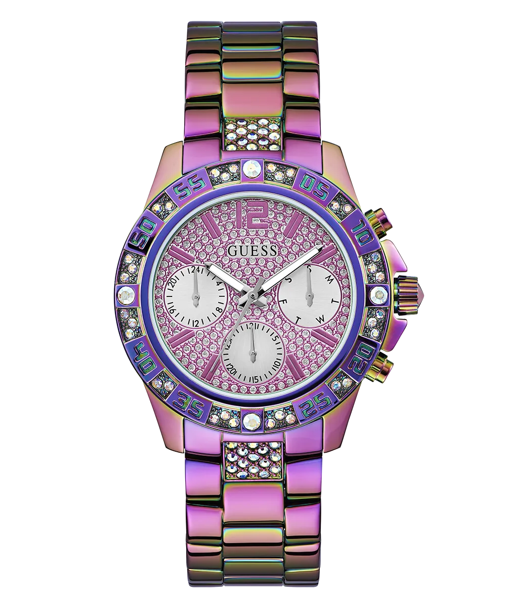 GUESS Ladies Iridescent Multi-function Watch