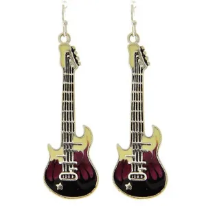 Guitar Earrings