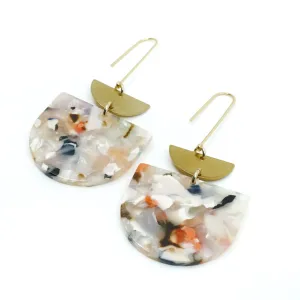 Harlem Modern Multi-Colored Resin Earrings