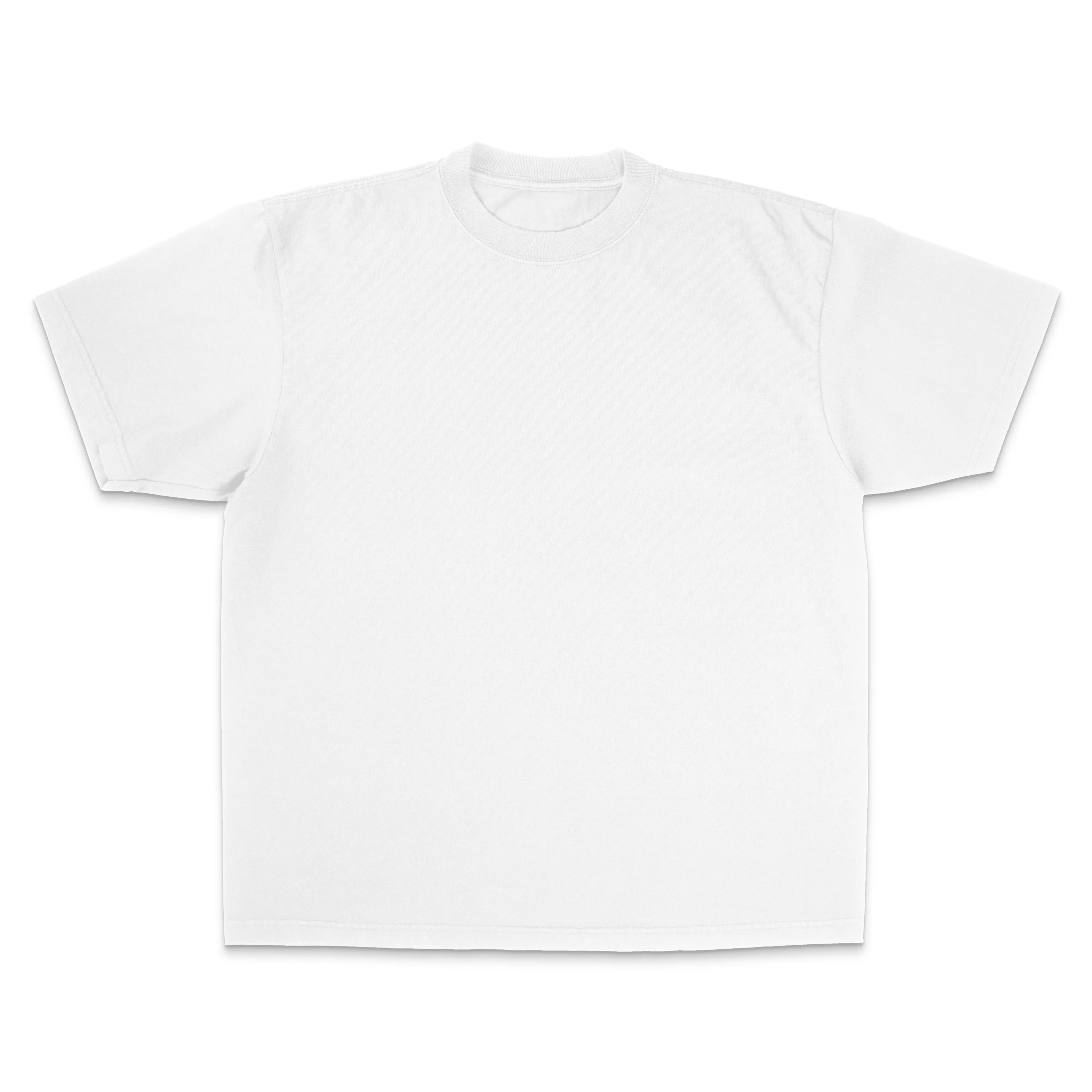 Heavyweight Garment Dye Short Sleeve Tee -White