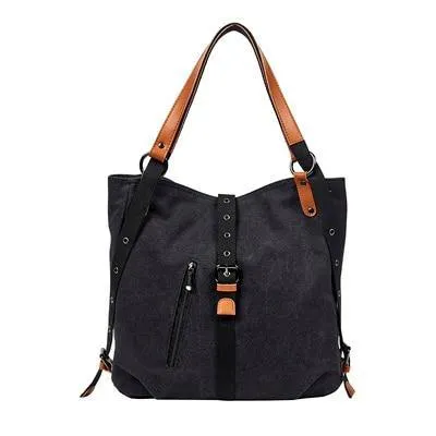 Hemp Canvas Women Handbag