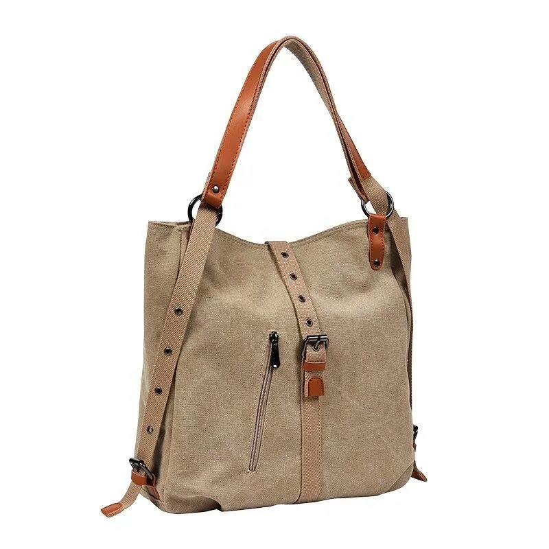 Hemp Canvas Women Handbag