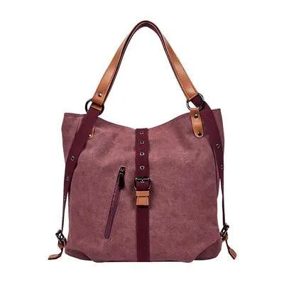 Hemp Canvas Women Handbag