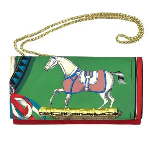 Hermès Green Equestrian Crossbody