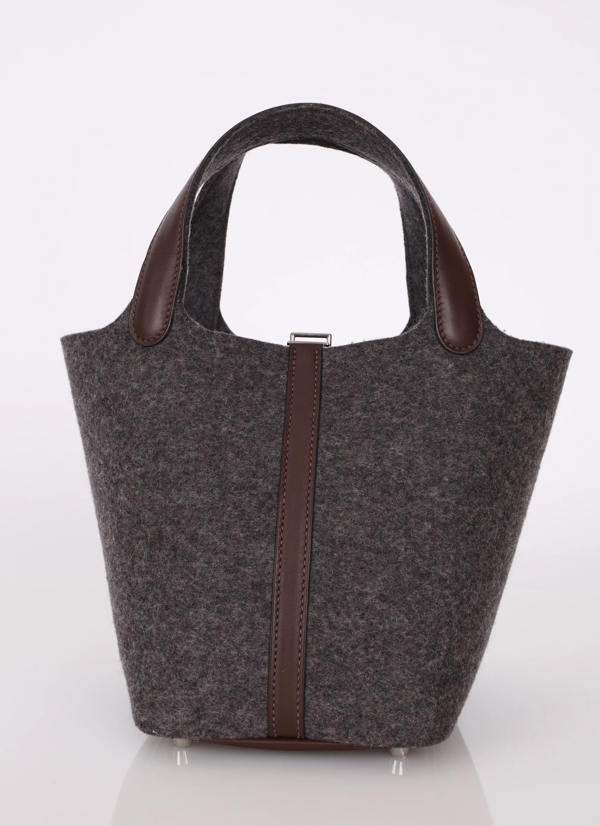 Hermès Wool Picotin 18 PHW