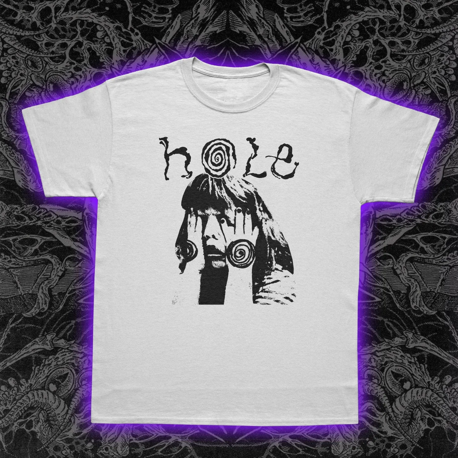 Hole Slim Fit Tee