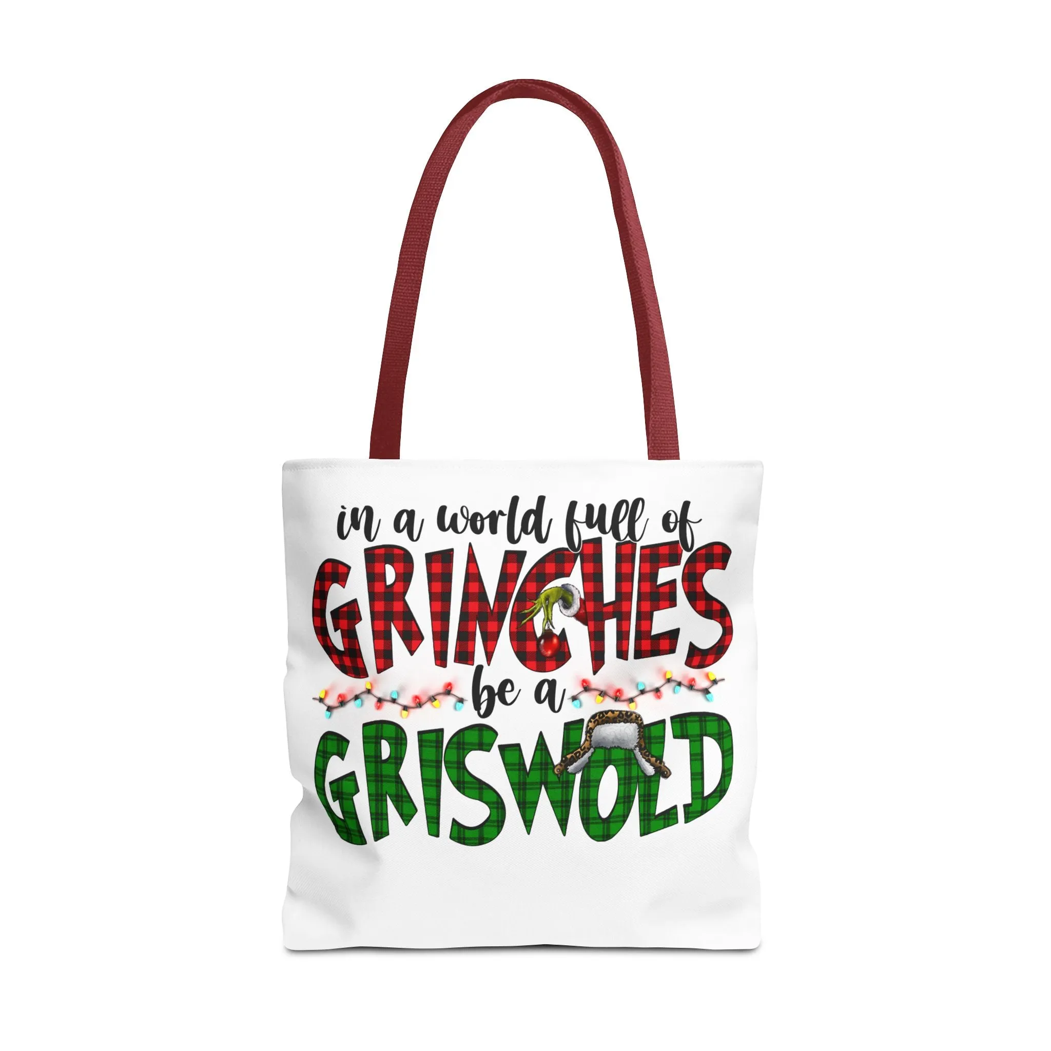 Holiday Tote Bag - 'In a World Full of Grinches, Be a Griswold'