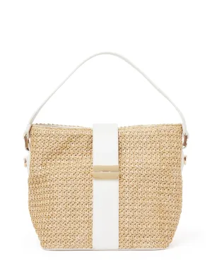 Imogen Straw Bucket Bag