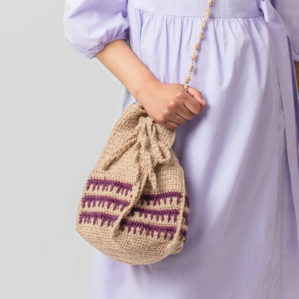 Indie Bucket Bag Crochet Kit