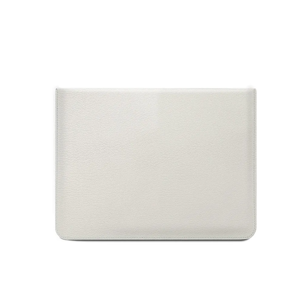 iPad Air / iPad Pro Sleeve Italian Napa Leather – Ivory White