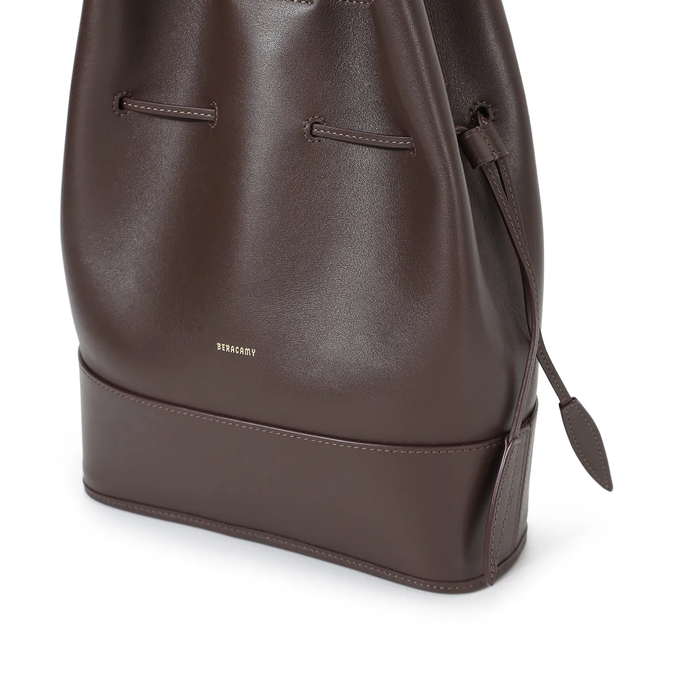 Jeremiah Flat Bucket Bag - Cacao